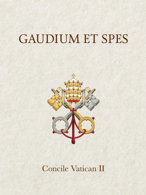 Gaudium et Spes, couverture