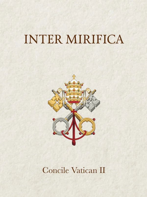 Inter Mirifica, couverture