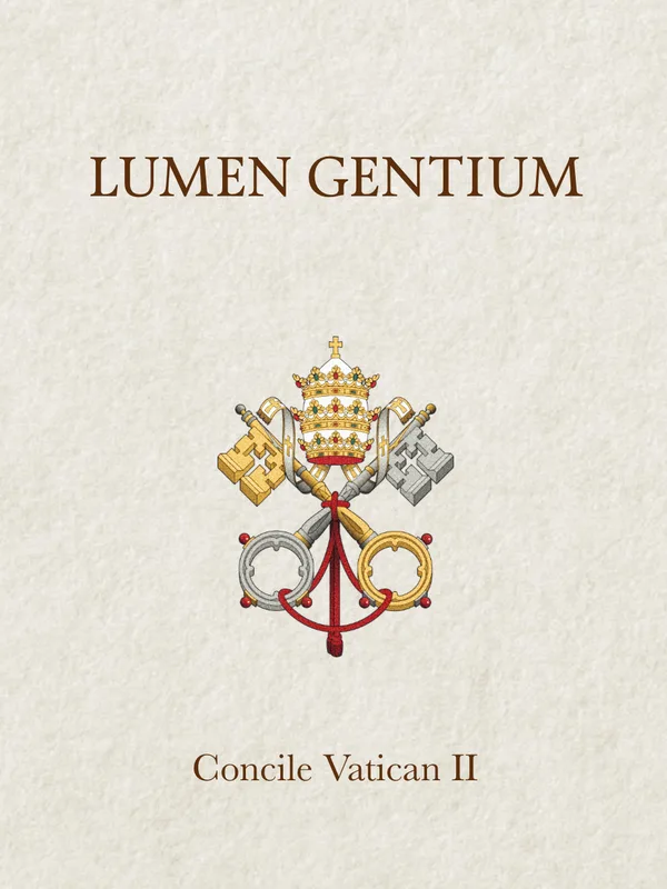 Lumen Gentium, couverture