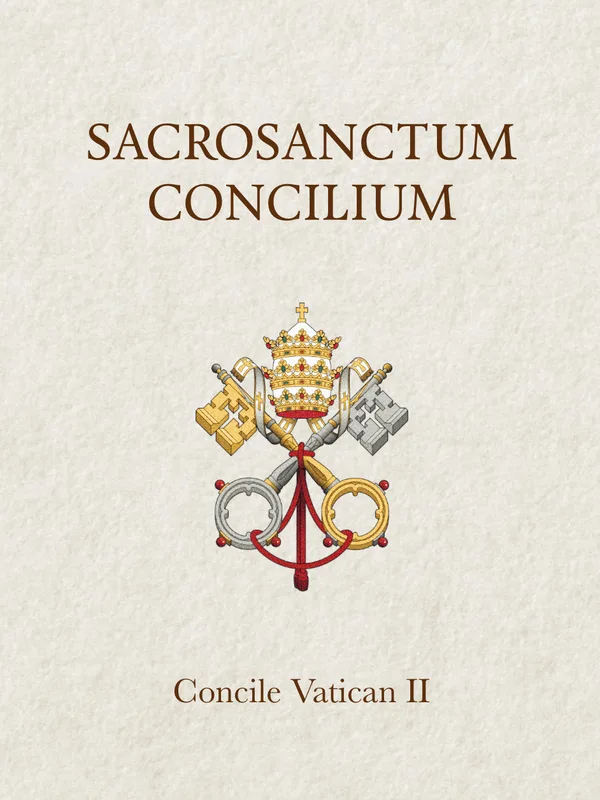 Sacrosanctum Concilium, couverture