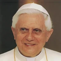 Portrait du pape Benoît XVI.
