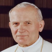 Portrait du pape Jean-Paul II.